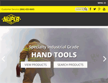 Tablet Screenshot of nuplacorp.com